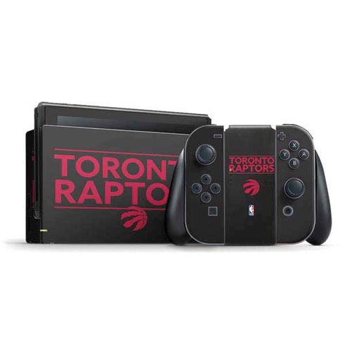 NBA Toronto Raptors Standard - Black Nintendo Skins