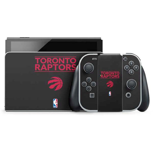 NBA Toronto Raptors Standard - Black Nintendo Skins