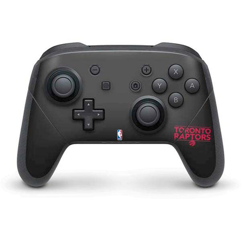 NBA Toronto Raptors Standard - Black Nintendo Switch Pro Controller Skin