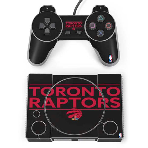 NBA Toronto Raptors Standard - Black PlayStation Classic Bundle Skin