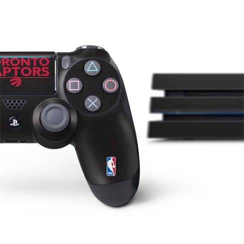 NBA Toronto Raptors Standard - Black PS4 Pro Bundle Skin