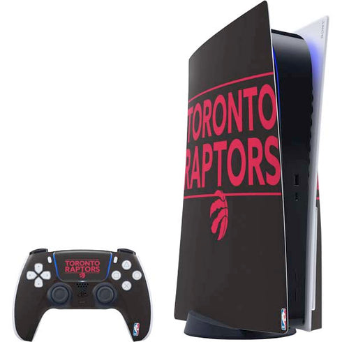 NBA Toronto Raptors Standard - Black PlayStation PS5 Skins