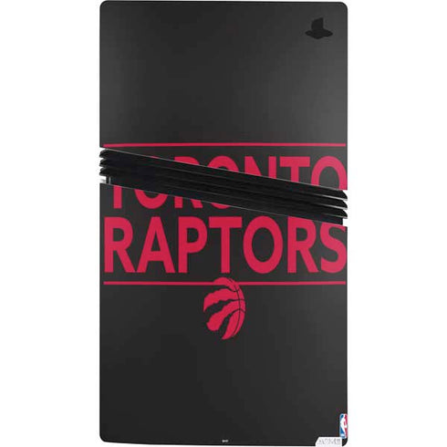 NBA Toronto Raptors Standard - Black PS5 Pro Bundle Skin