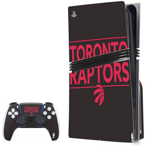 NBA Toronto Raptors Standard - Black PlayStation PS5 Skins