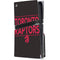 NBA Toronto Raptors Standard - Black PS5 Pro Disk Console Skin