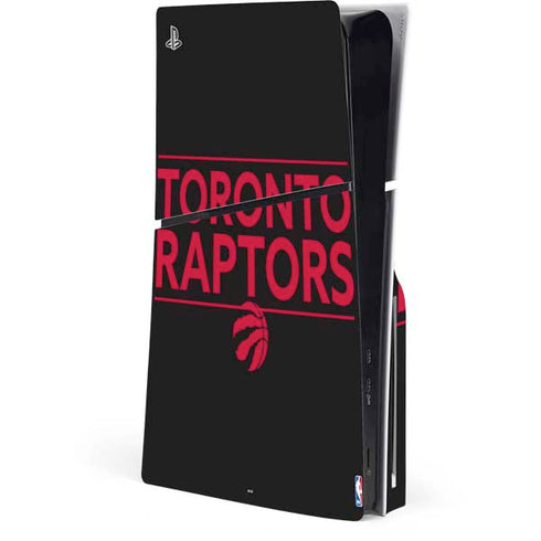 NBA Toronto Raptors Standard - Black PlayStation PS5 Skins