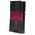 NBA Toronto Raptors Standard - Black PS5 Slim Digital Edition Console Skin