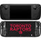 NBA Toronto Raptors Standard - Black Steam Deck Handheld Gaming Computer OLED Skin