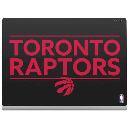 NBA Toronto Raptors Standard - Black Surface Book 2 13.5in Skin