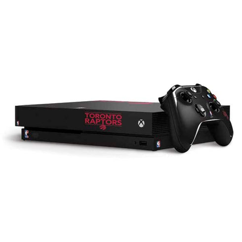 NBA Toronto Raptors Standard - Black Xbox One X Bundle Skin