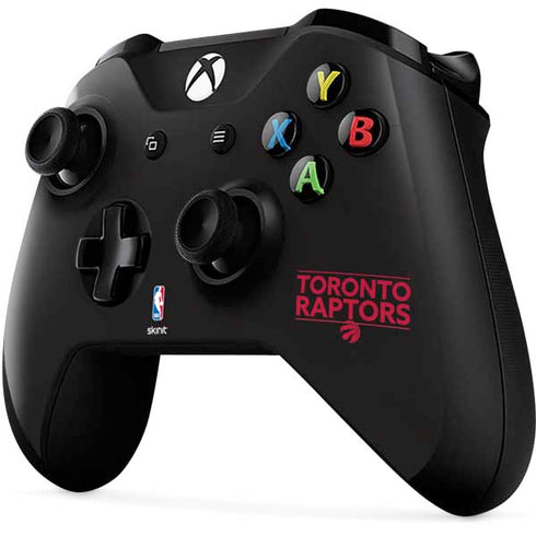 NBA Toronto Raptors Standard - Black Xbox One X Controller Skin