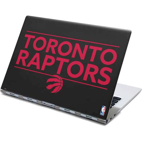 NBA Toronto Raptors Standard - Black Yoga 910 2-in-1 14in Touch-Screen Skin