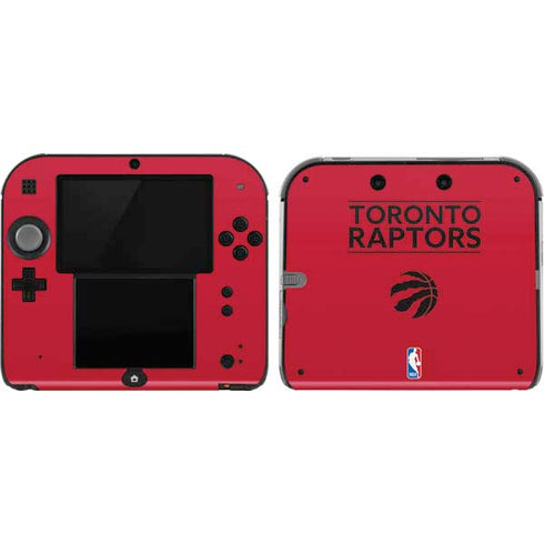 NBA Toronto Raptors Standard - Red Nintendo 2DS Skin