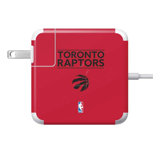 NBA Toronto Raptors Standard - Red 85W Power Adapter (15 and 17 inch MacBook Pro Charger) Skin