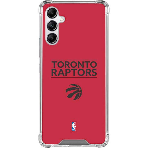 NBA Toronto Raptors Standard - Red Gabb Phone 4 Clear Case