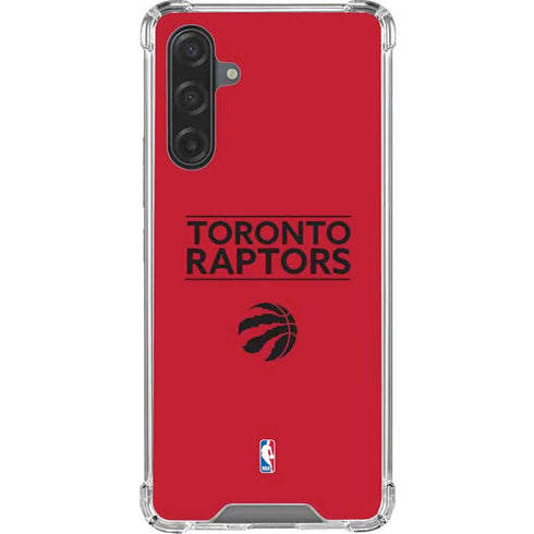 NBA Toronto Raptors Standard - Red Galaxy A17 Clear Case