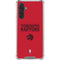 NBA Toronto Raptors Standard - Red Galaxy A17 Clear Case