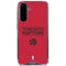 NBA Toronto Raptors Standard - Red Galaxy A36 5G Clear Case