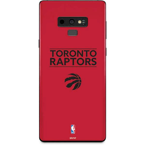 NBA Toronto Raptors Standard - Red Galaxy Note 9 Skin