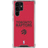 NBA Toronto Raptors Standard - Red Galaxy S23 Ultra Clear Case