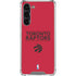 NBA Toronto Raptors Standard - Red Galaxy S24 FE Clear Case