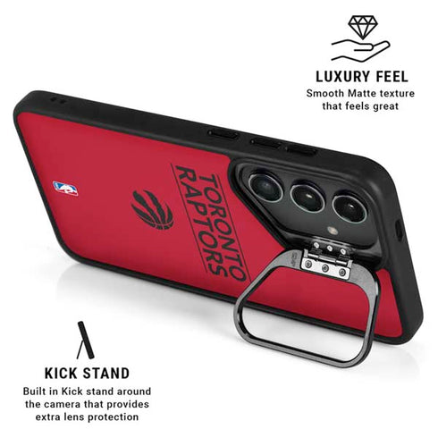 NBA Toronto Raptors Standard - Red Galaxy S25 Plus Kickstand Case