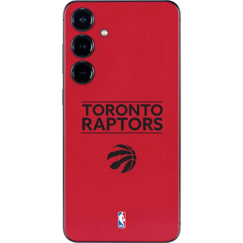 NBA Toronto Raptors Standard - Red Galaxy S25 Plus Skin