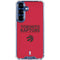 NBA Toronto Raptors Standard - Red Galaxy S25 Clear Case