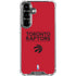 NBA Toronto Raptors Standard - Red Galaxy S26 Clear Case