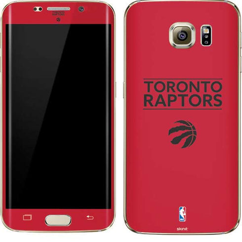 NBA Toronto Raptors Standard - Red Galaxy S7 Edge Skin