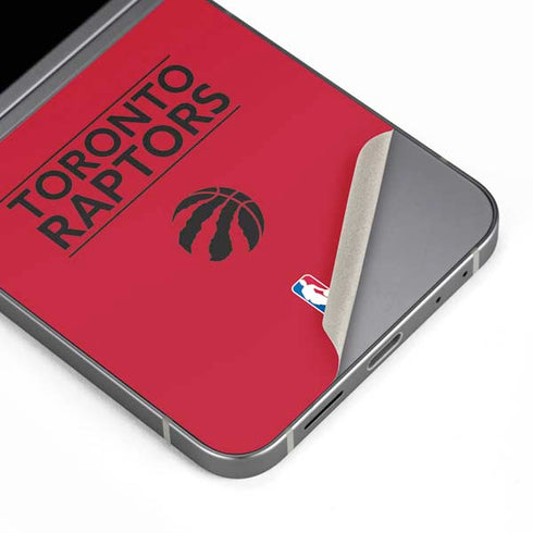 NBA Toronto Raptors Standard - Red Galaxy Z Flip6 Skin