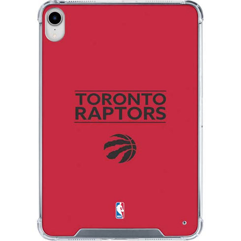 NBA Toronto Raptors Standard - Red iPad 11th Gen (2025) Clear Case
