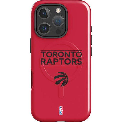 NBA Toronto Raptors Standard - Red iPhone 16 Pro Magsafe Impact Case