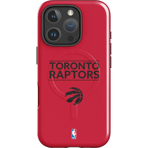 NBA Toronto Raptors Standard - Red iPhone 16 Pro Max Magsafe Impact Case