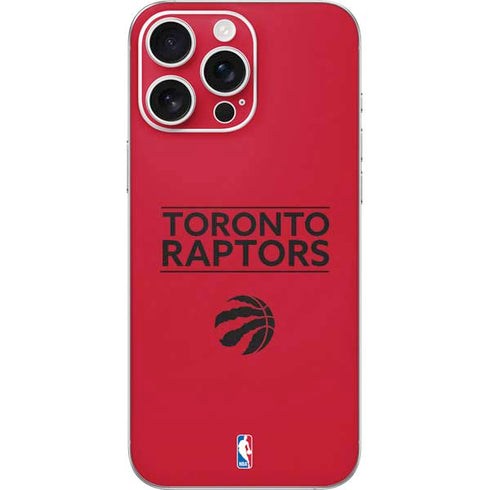 NBA Toronto Raptors Standard - Red iPhone 16 Pro Max Skin
