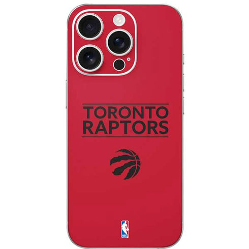NBA Toronto Raptors Standard - Red iPhone 16 Pro Skin