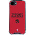 NBA Toronto Raptors Standard - Red iPhone 16e Clear Case