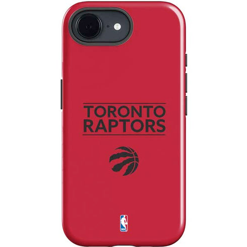 NBA Toronto Raptors Standard - Red iPhone 16e Impact Case