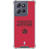 NBA Toronto Raptors Standard - Red Moto G 5G (2025) Clear Case