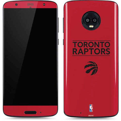 NBA Toronto Raptors Standard - Red Moto G6 Skin