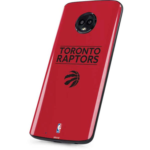 NBA Toronto Raptors Standard - Red Moto G6 Skin