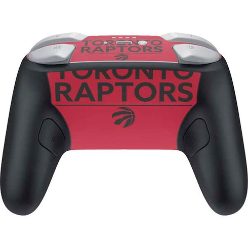 NBA Toronto Raptors Standard - Red Nintendo Switch 2 (2025) Pro Controller Skin