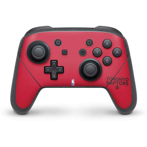 NBA Toronto Raptors Standard - Red Nintendo Switch Pro Controller Skin