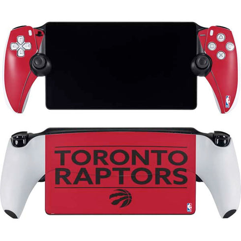 NBA Toronto Raptors Standard - Red PlayStation Portal Remote Player Skin