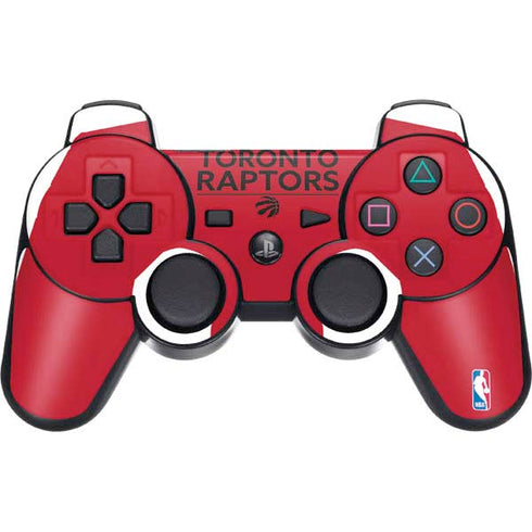 NBA Toronto Raptors Standard - Red PS3 Dual Shock wireless controller Skin