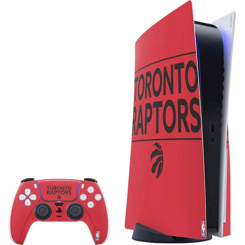 NBA Toronto Raptors Standard - Red PlayStation PS5 Skins