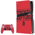 NBA Toronto Raptors Standard - Red PlayStation PS5 Skins