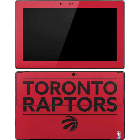 NBA Toronto Raptors Standard - Red Surface Pro Tablet Skin