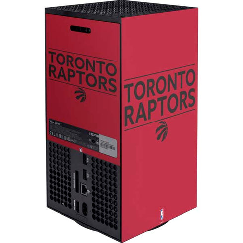 NBA Toronto Raptors Standard - Red Xbox Series X Bundle Skin