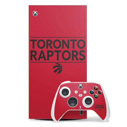 NBA Toronto Raptors Standard - Red Xbox Series X Skins